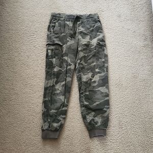 Drawstring Camo Joggers